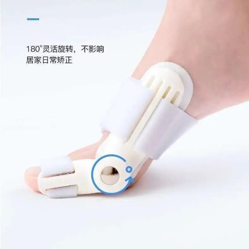拇外翻脚趾重叠男女通用大拇趾外翻带硅胶可以穿鞋脚型矫正器 拇外翻日用款(亲测舒适度一般不推荐)