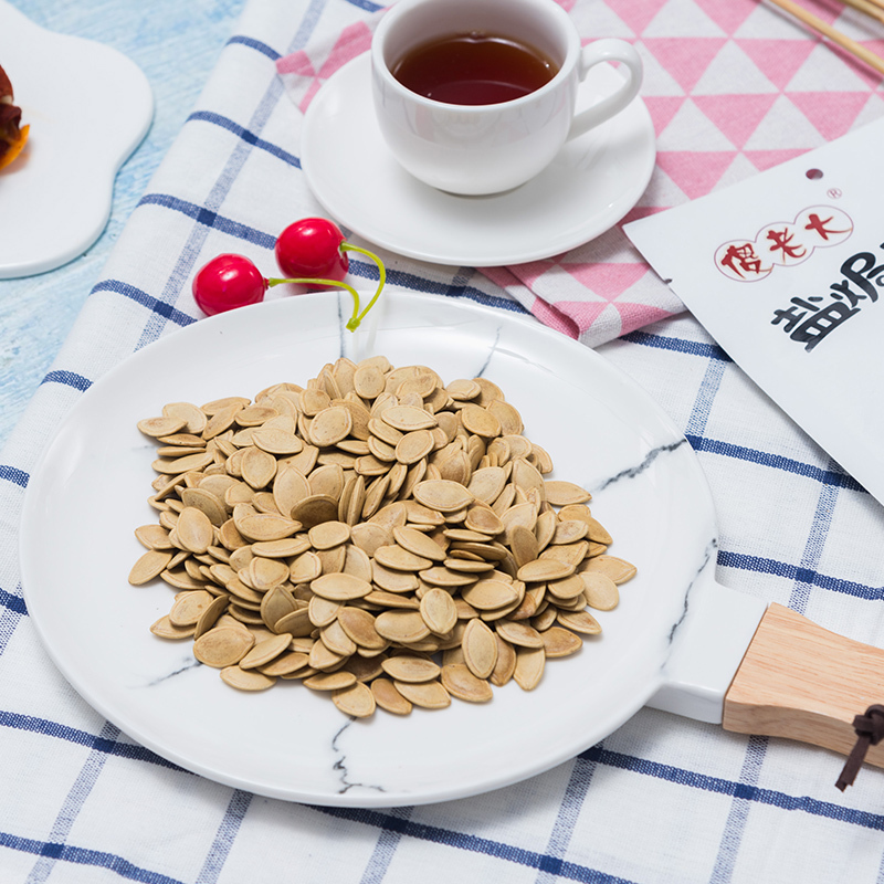 [傻老大瓜子]休闲零食 盐焗味南瓜子90克*5袋装小包装新疆阿勒泰特产盐焗南瓜子仁香大颗粒