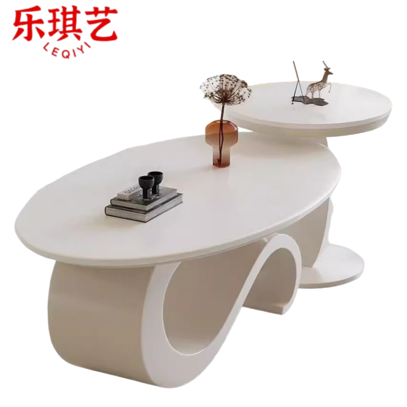 乐琪艺茶几组合45*130*70cm张高清大图