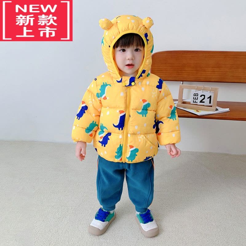 可莉允宝宝摇粒绒裤子秋冬婴儿衣服冬季长裤加厚男童保暖裤儿童裤子冬装图片