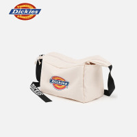 Dickies斜挎包男士邮差包女休闲单肩包多功能帆布包轻便大容量挎肩包黑色 白色