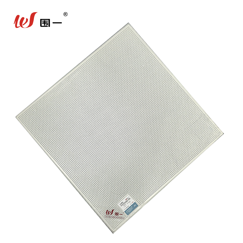 围一 工程铝扣板 600*600*1mm 无孔 对冲孔 全孔可选 片高清大图