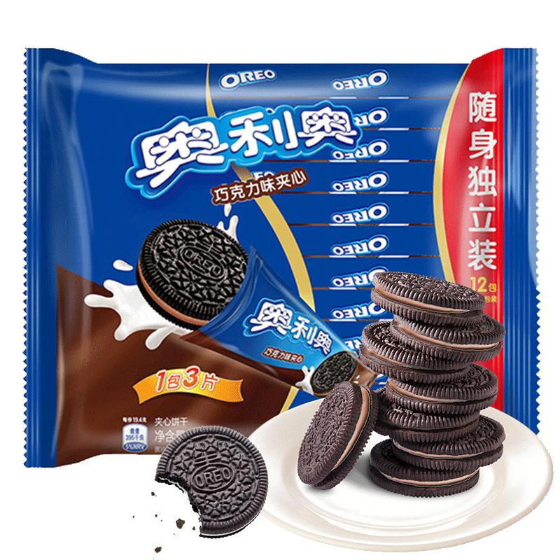 奥利奥(OREO) 夹心饼干 零食 原味349g