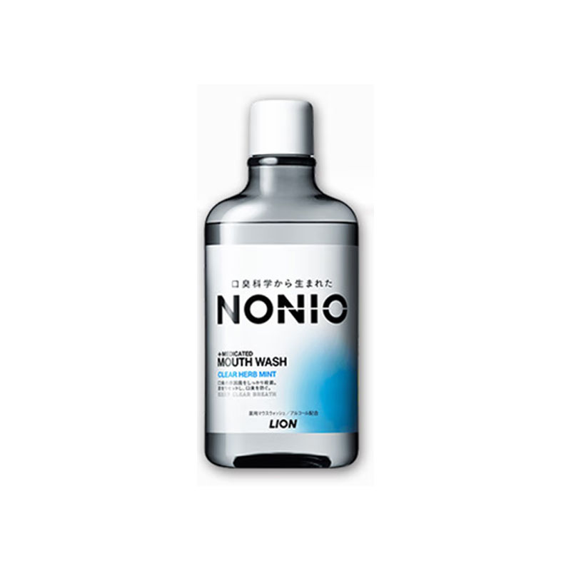 狮王(Lion)NONIO漱口水 清凉薄荷600ml 去口气持久清洁清新口气