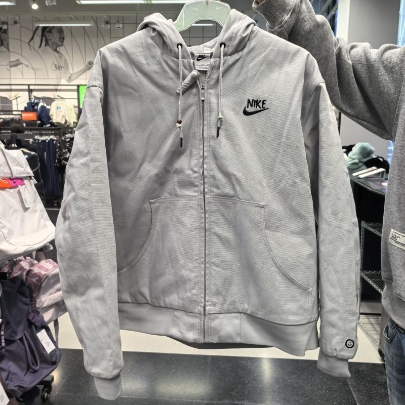 NIKE耐克连帽棉服运动休闲舒适保暖男装外套DQ4184-097 D
