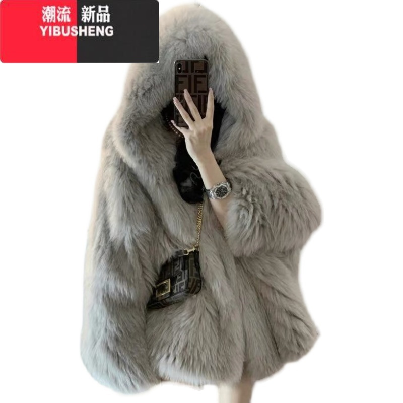 伊布苼yibusheng女士皮草