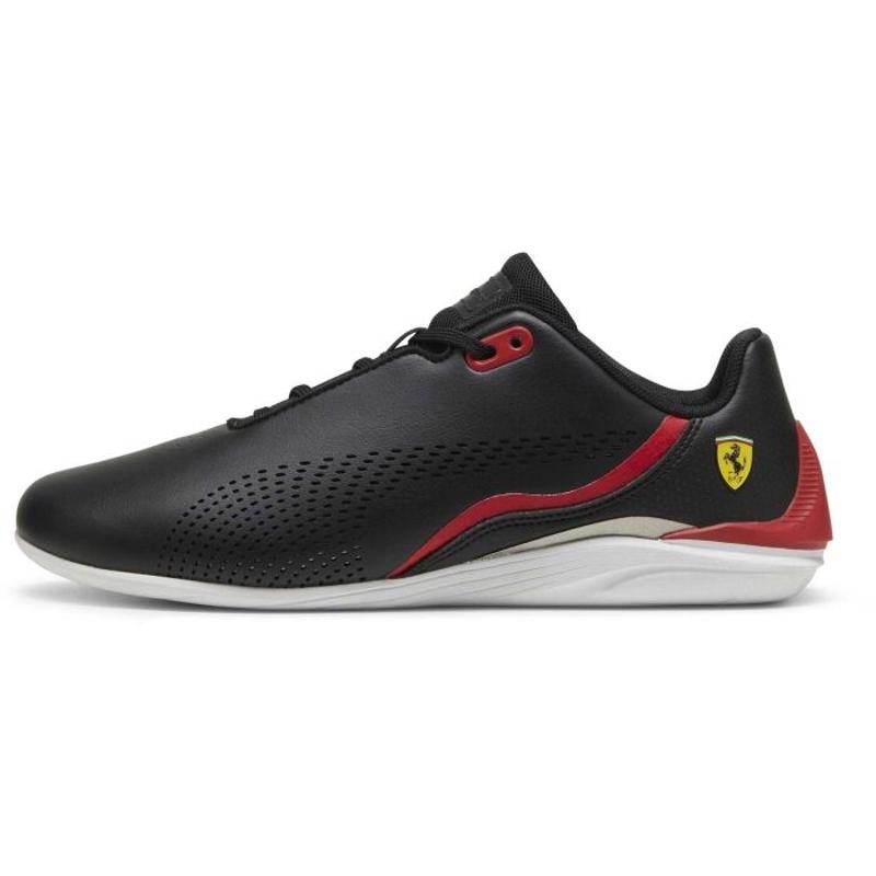 彪马(Puma)运动潮流赛车灵感综合训练鞋男款 Ferrari授权运动鞋 black_(black_/_red_/_white) 40.5