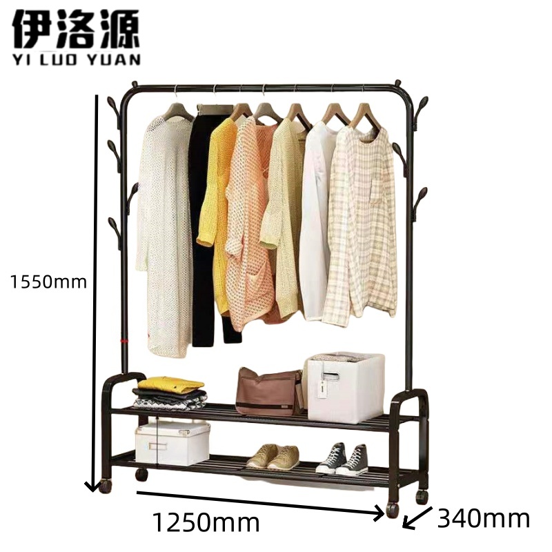 伊洛源 衣帽架挂衣架高清大图