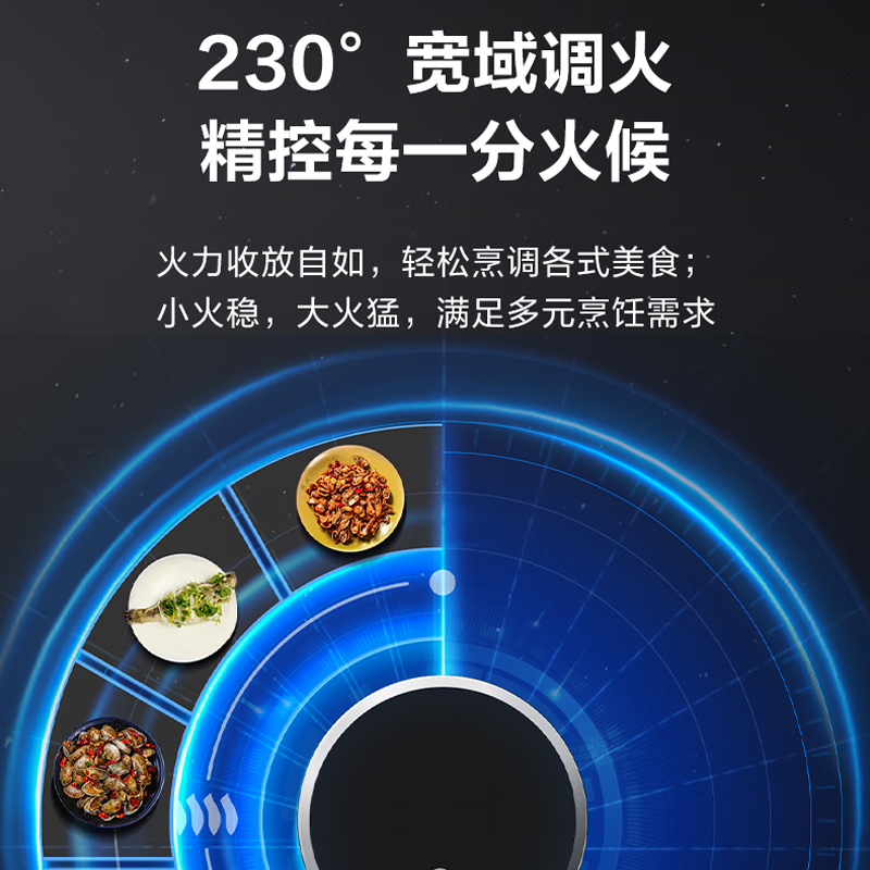苏泊尔(SUPOR)燃气灶JZY-Z-PB15液化气5.2KW大火力家用厨房台式嵌入式两用煤气灶双灶具炉台高清大图