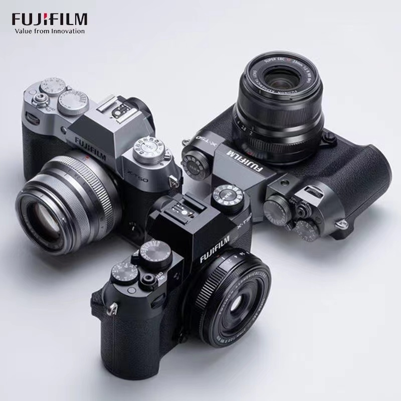 富士 XT50 X-T50 微单相机 Vlog防抖 4K 复古富士照相机 国际版 富士 XT50+XF16-80mm镜头套机 灰色高清大图