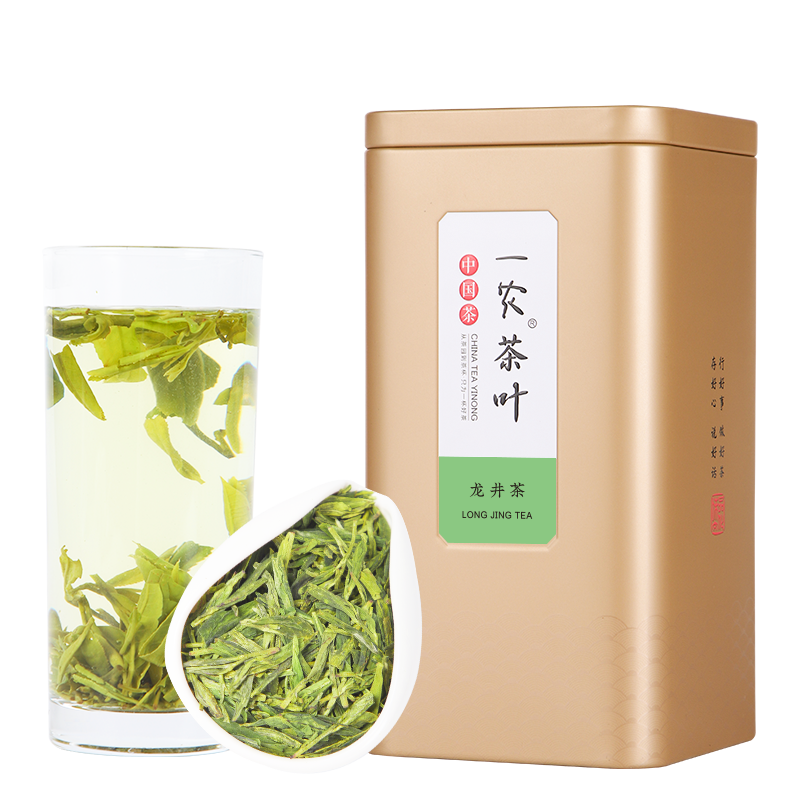 一农茶叶雨前一级龙井茶150g罐装 早春绿茶茶叶 鲜嫩采摘高清大图