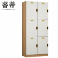 蕃蒂宿舍衣柜六门台