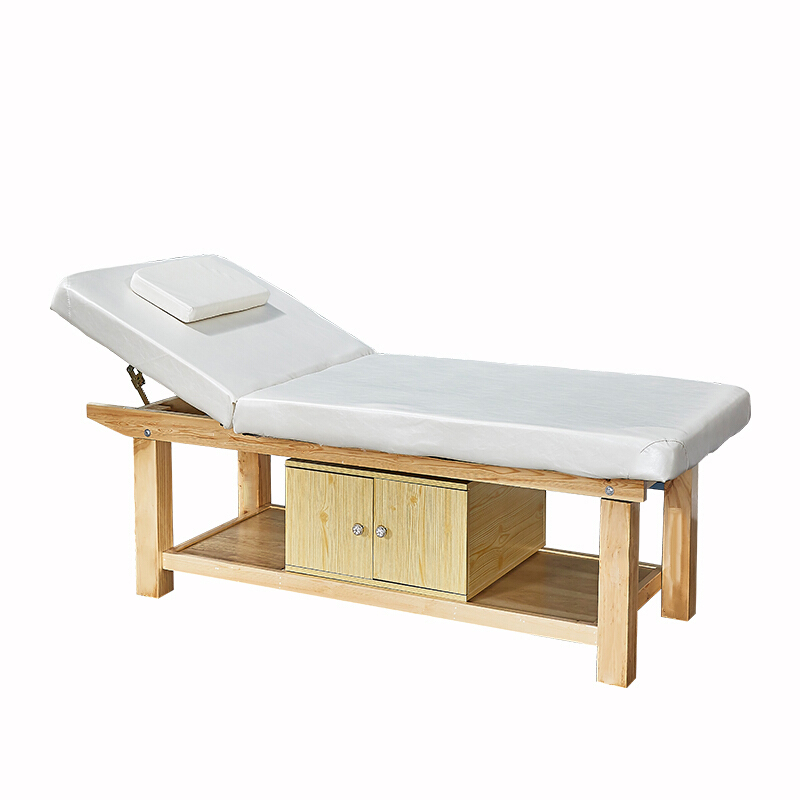 床 按摩床实木院专用带胸洞家用折叠按摩推拿spa艾灸中医理疗床