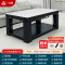 一均取暖桌新款A45B水晶海白玉138*80CM玻璃磁炉电暖桌电暖炉升降茶几电炉桌家用多功能烤火桌烤火茶几烤火炉