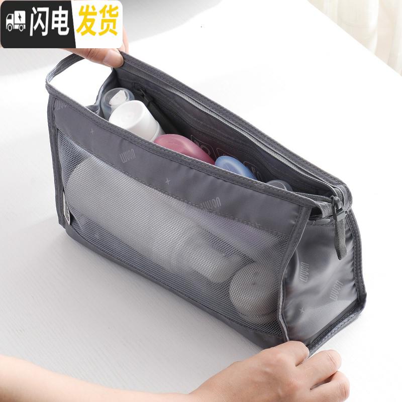 三维工匠出差旅行洗漱包 防水便携抖音化妆包ins风 超火收纳包袋高清大图