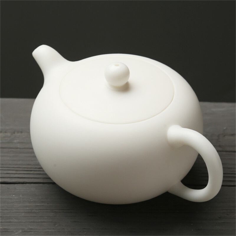苏氏陶瓷(SUSHI CERAMICS) J0032 如脂瓷圆珠壶 长13cmx高7cm水容量220ml (单位:个)高清大图