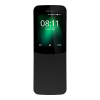 原封[拆封不退]诺基亚 NOKIA 8110 移动联通4G手机 黑色 直板按键 双卡双待 经典复刻 炫酷滑盖 4G 热点 备用功能机 老人机 经典香蕉机