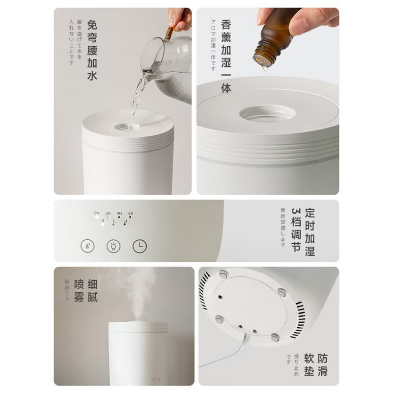 ±0 正负零 桌面氛围加湿器 CQE-H020(单位:台)高清大图