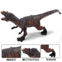 侏罗纪恐龙世界 仿真羽王龙实心恐龙模型玩具塑胶仿真动物羽暴龙