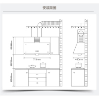 容声(RONGSHENG)中式家用吸油烟机CXW-168-RS06A 大吸力顶吸式抽油烟机经典