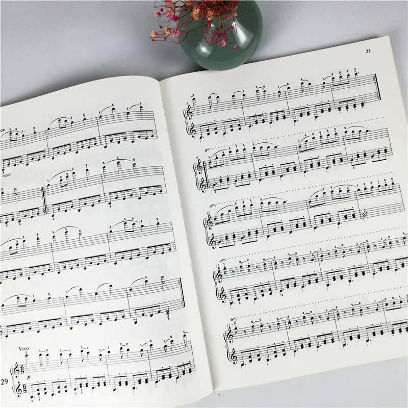 车尔尼钢琴初级练习曲 [正版]新版 车尔尼钢琴初级练习曲 作品599 江晨大字版大音符钢琴初步教程幼儿童成人钢琴实用教学高清大图