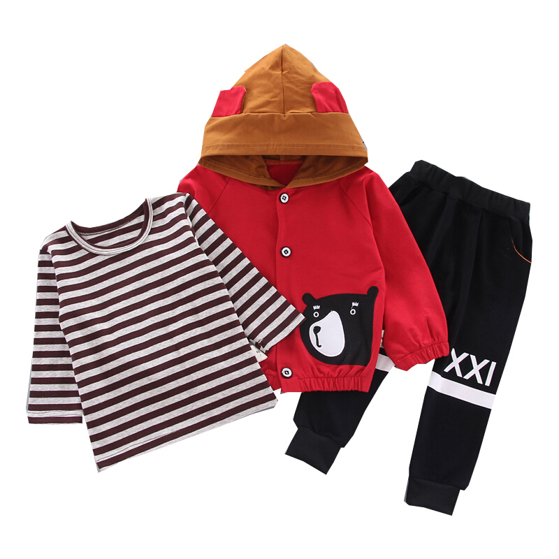 迪鲁奥diluao一周岁宝宝衣服男儿童秋天套装男123男童4小童5春秋天婴