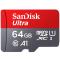 [免邮]闪迪(SanDisk)TF卡 64GB手机存储内存卡CLASS 10读100MB/s记录仪监控存储卡
