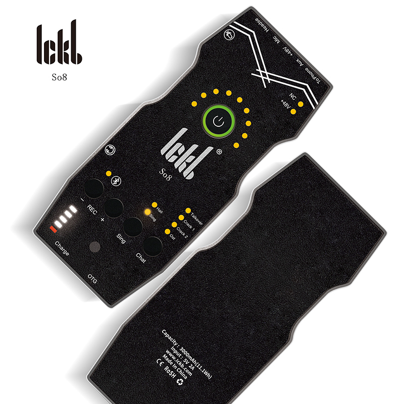 Ickb so8第五代+魅声E300声卡套装手机直播电脑抖音主播唱歌k歌录音直播设备全套电容麦克风唱吧全民神器话筒