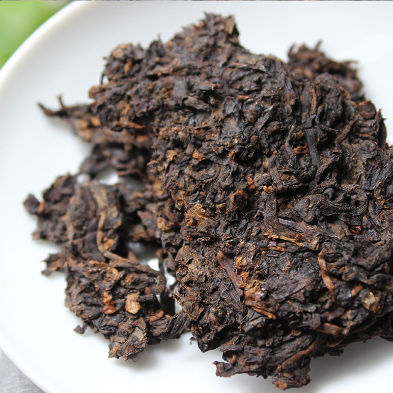 2019年 中茶 厚德熟饼 熟茶 357克/饼 云南普洱茶七子饼茶 单饼 勐海普洱 熟饼 中茶普洱 云南茶窝茶叶
