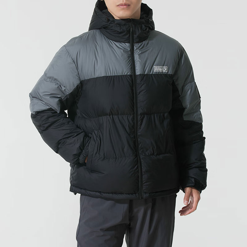 Skechers斯凯奇羽绒服男装女装新款户外保暖运动宽松休闲外套P425U091-01LV ZP高清大图