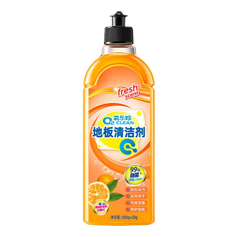 拍1发5 地板清洁剂500ml*3瓶 瓷砖木地板清洗剂拖地家用清洁液去强力清洁剂瓷砖去重油污净 油渍净 去油更威猛 厨房高清大图