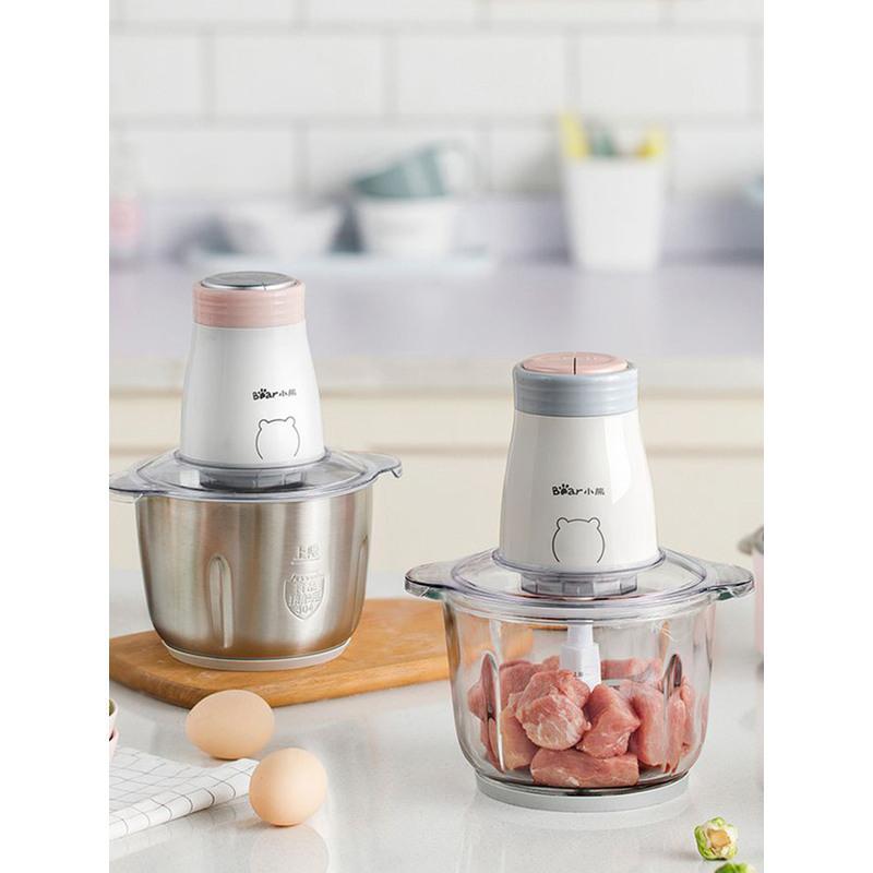 小熊绞肉机家用电动小型多功能打肉馅碎菜搅拌辅打肉机