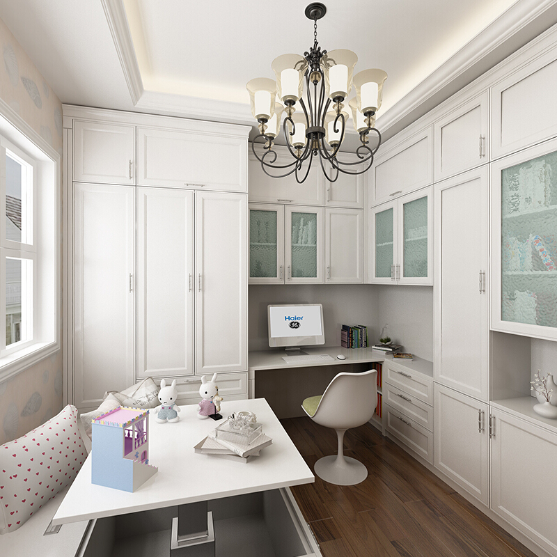 海尔Haier home全屋定制 定做客厅卧室家居 家具定制 欧式古典H6艾斯特全屋定制 预付金