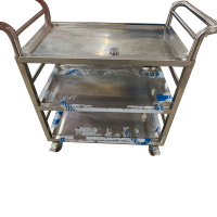 定制不锈钢手推车 800×450×810mm
