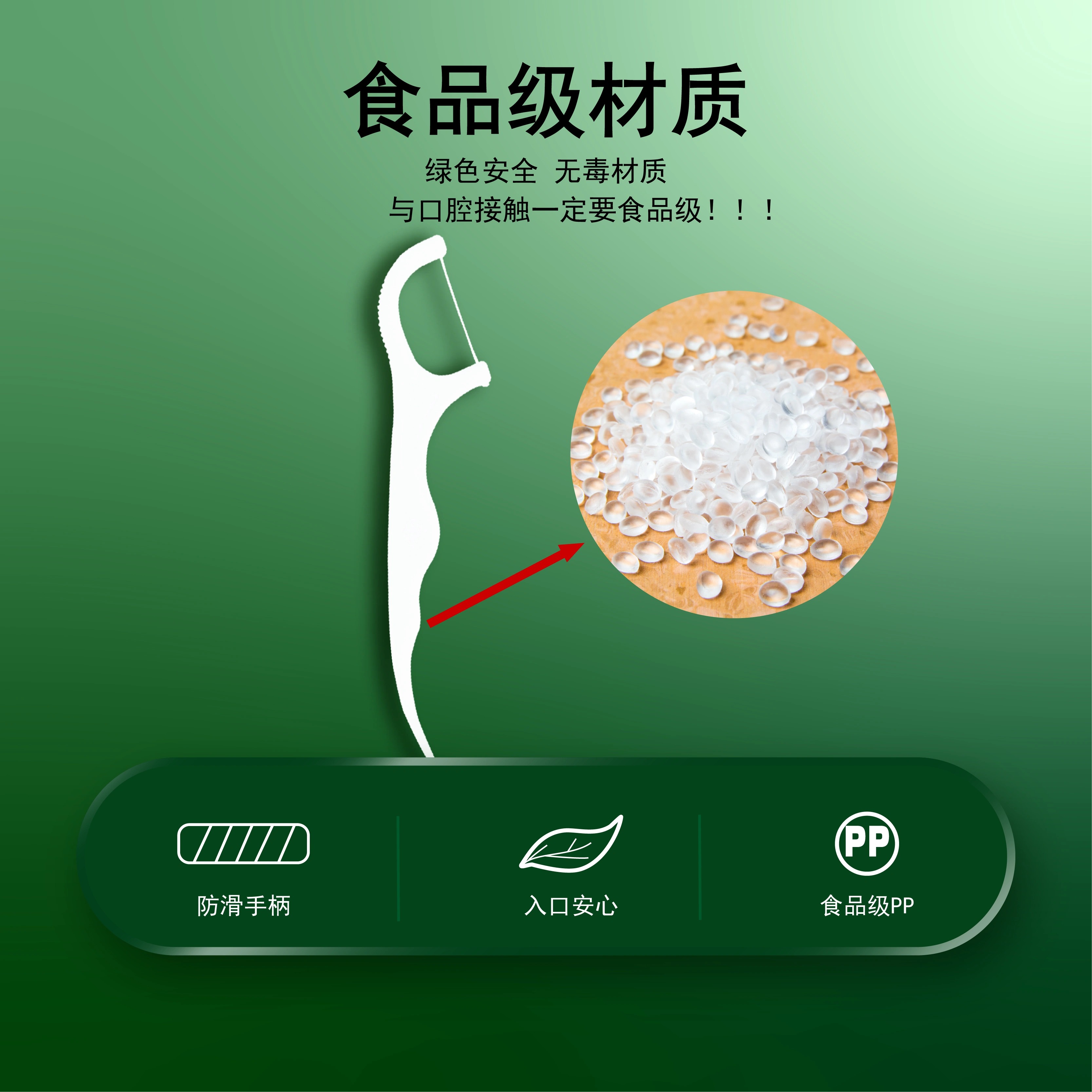 牙线6盒共(300支)高清大图