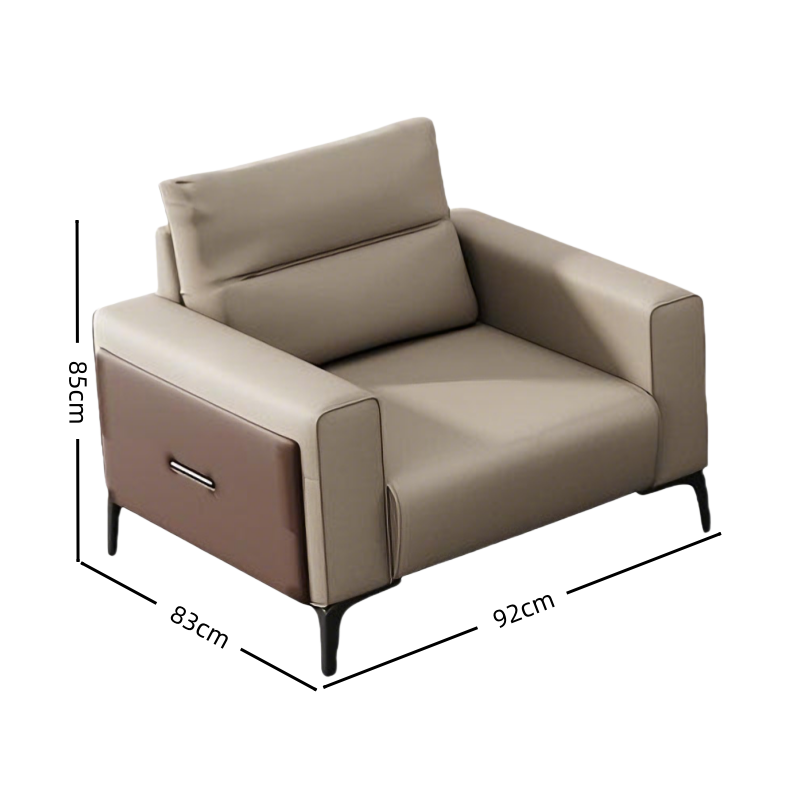 璎蕙 皮艺沙发0.92m 张高清大图