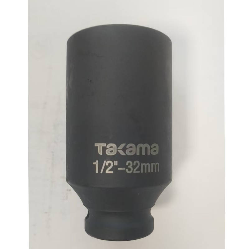 高松 takama 1/2亚光加长六角标准套筒8-32mm 32mm711032 12.5mm系列 1/2亚光加长六角标准套筒32mm