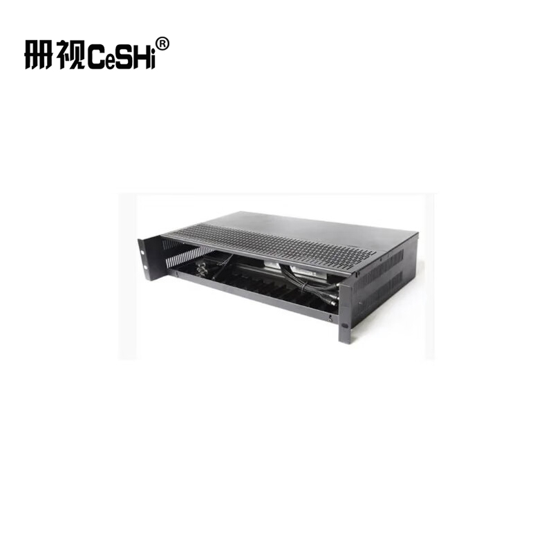 册视19英寸插卡式光纤收发器机箱ce-K1402台高清大图