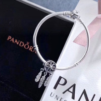 PANDORA潘多拉 神圣捕梦网手镯成品手链套装