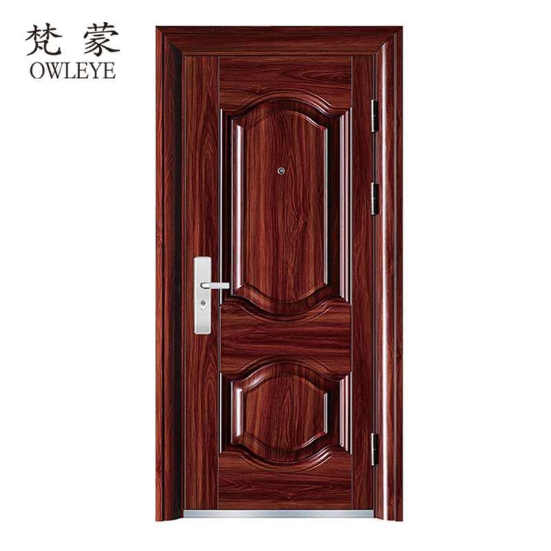 梵蒙7公分丁级防盗门生产定制钢制进户门铁门工程门钢质入户门学校门