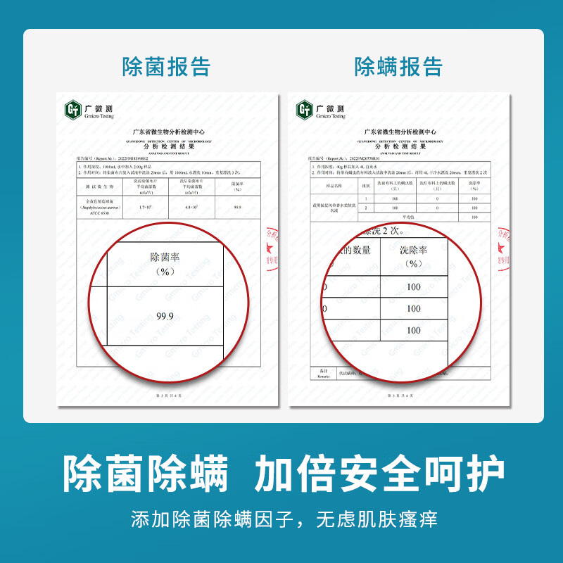 蔬果园蓝风铃香水柔软洗衣液 香氛洗衣液除菌除螨持久留香家用洗衣液 [2斤]蓝风铃洗衣液高清大图