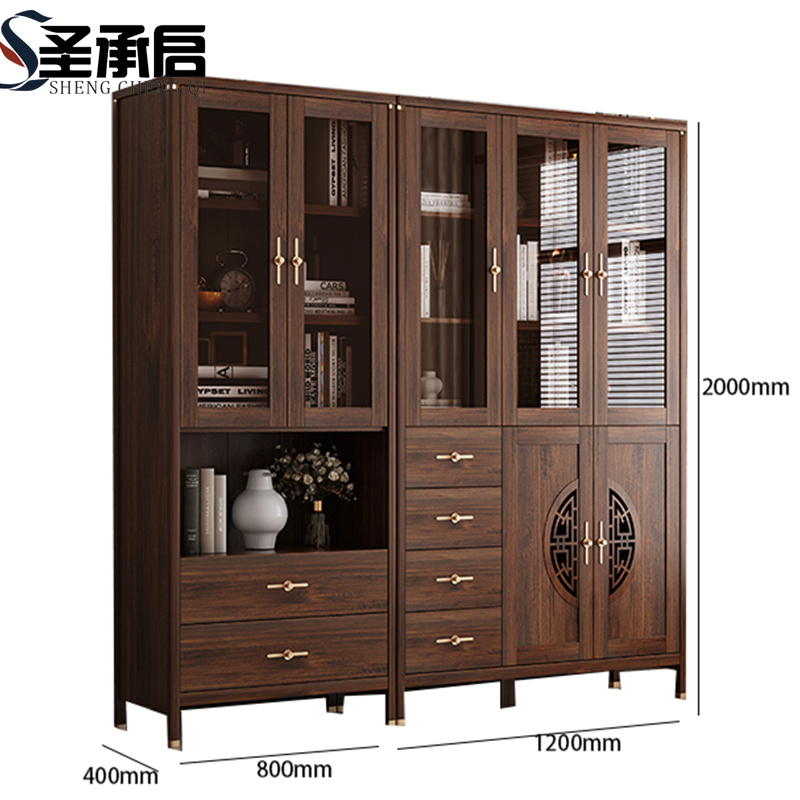 圣承启 书柜 七门 台高清大图