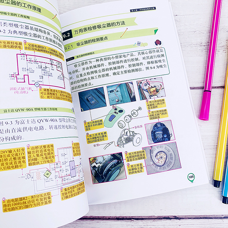 [正版]从零学万用表使用一本通 万用表检测应用与维修电子元器件集成电路工业芯片电路板故障家电维修大全书籍入门到精通教程高清大图