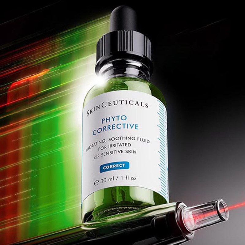 修丽可精华露舒缓修复植萃温和补水改善红血丝泛红30ml(包装随机)高清大图