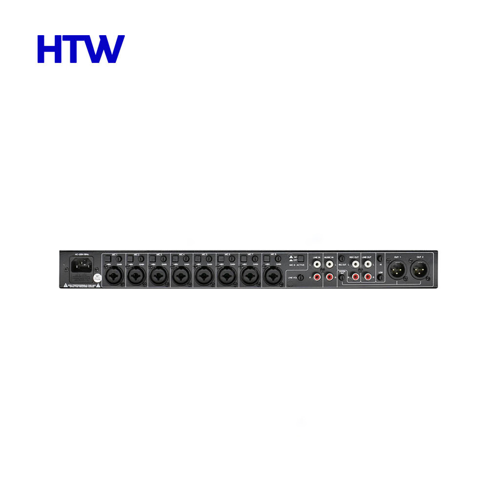 HTW DS-802FB 8输入1组产体声输出数字反馈抑制器