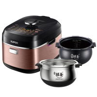 苏泊尔（SUPOR）鲜呼吸电压力锅SY-50HC18Q 双胆5L家用智能IH球釜电高压饭锅快速电压力锅高压锅