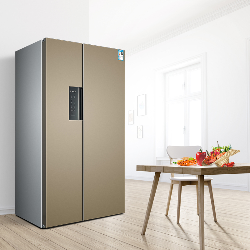 博世(BOSCH)610升 对开门冰箱 家用双开门电冰箱 风冷无霜 变频节能 BCD-610W(KAN92EQ0TI)