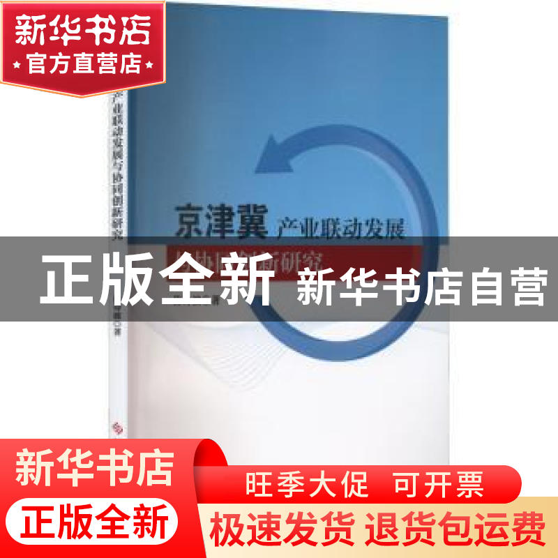 正版 京津冀产业联动发展与协同创新研究 陈诗波著 科学技术文献