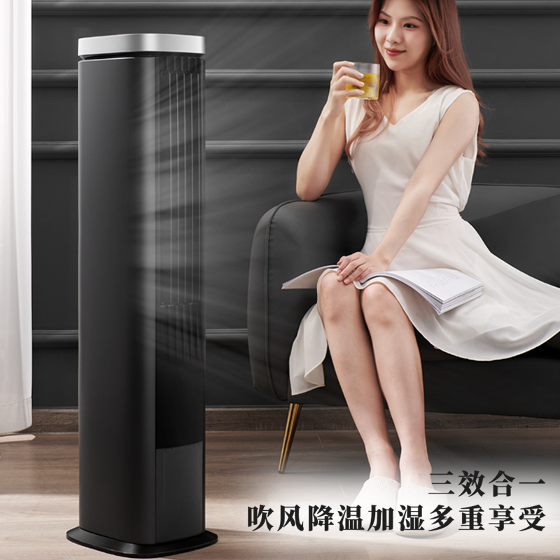 先锋(SINGFUN)空调扇电风扇空调扇水冷塔扇家用遥控冷风机等离子净化无叶风扇 DTS-S6RJD