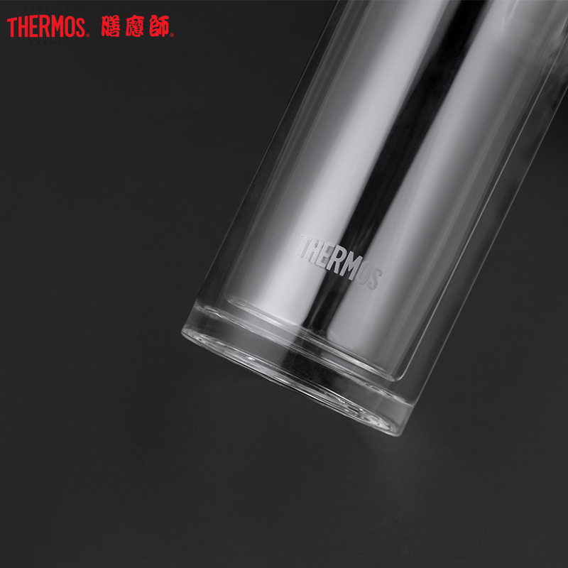 [818期间买就送,送高端1.3L冷水壶]膳魔师高硼硅玻璃水杯隔热水杯400ml喝水杯 家用/办公/通用
